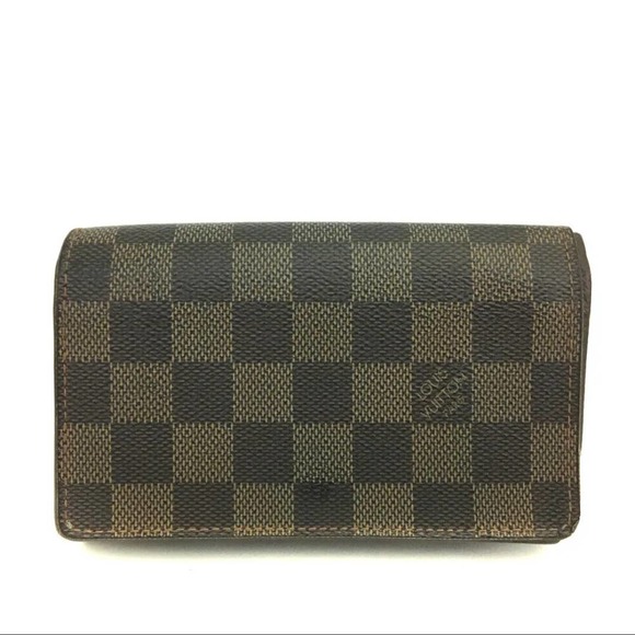Louis Vuitton Handbags - Authentic Louis Vuitton Damier Porte Monnaie Billets Bifold Wallet /CA4047